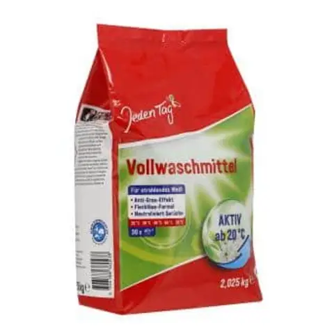 Jeden Tag Vollwaschmittel Pulver 2,025 kg