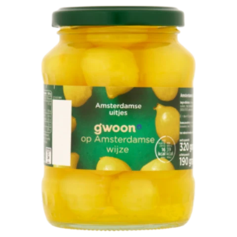G'woon Amsterdam Zwiebeln 320g