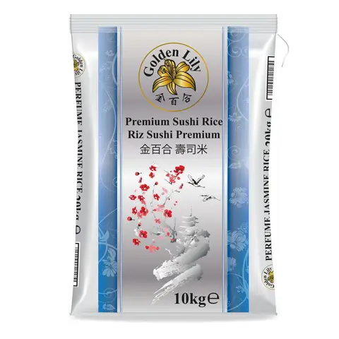 Golden Lily Premium Sushi-Reis 10kg/Beutel