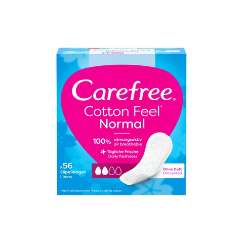 Carefree Panty Liners Cotton Extract 56 St