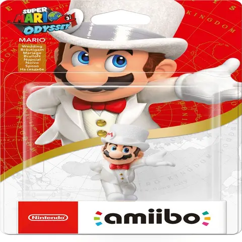 Nintendo AMIIBO: Super Mario Odyssey - Mario (Wedding) (Multi)