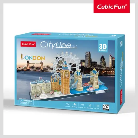 CUBIC FUN 3d Puzzle City Line London
