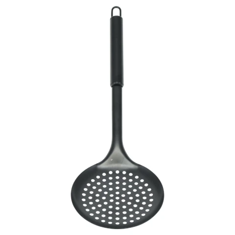 SCHUIMSPAAN RVS 34CM ZWART KL