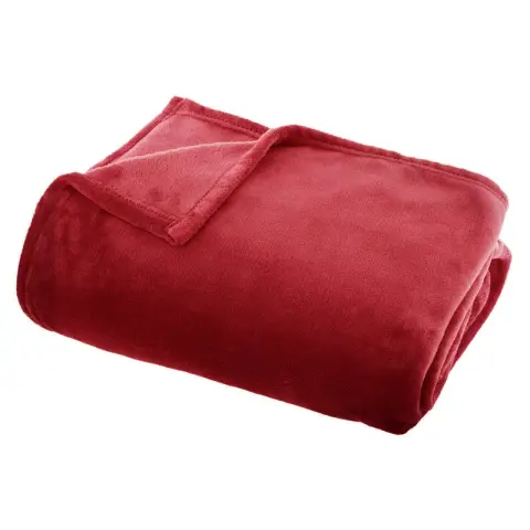 Red Flannel Blanket 130x180cm