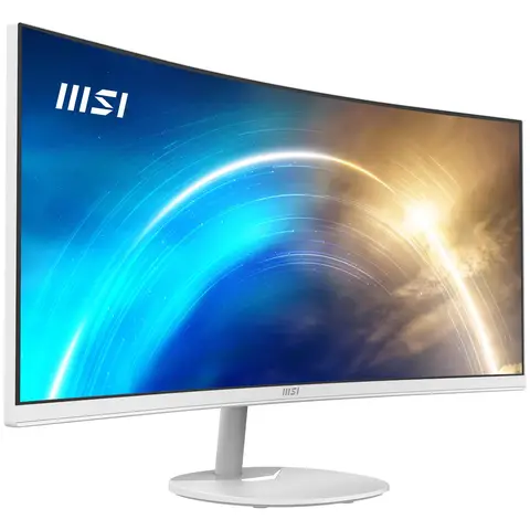 MSI Pro MP341CQW Moniteur de PC 34 pouces 3440 x 1440 pixels UltraWide Quad HD - Blanc