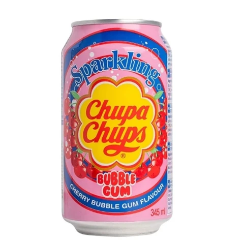 Chupa Chups Kersen Bubblegum 345ml[Incl. €0.15 Statiegeld]