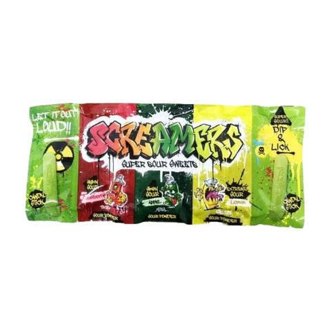 Screamers Dip & Lick Sour Schleckpulver 40 g