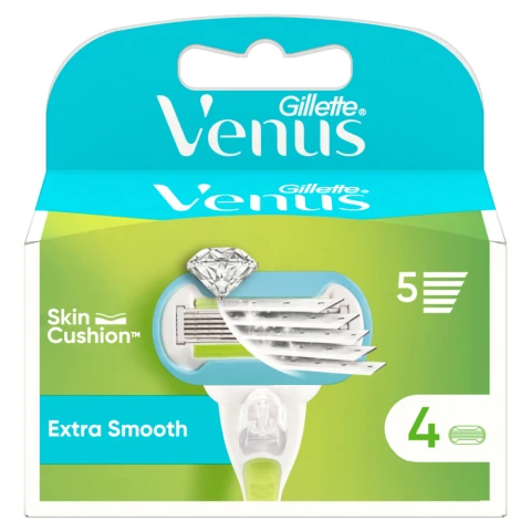 Venus Extra Smooth Razor Blades x4