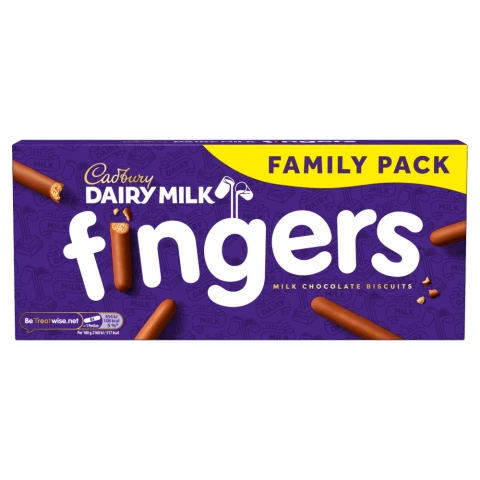 Cadbury Milk Chocolate Fingers 189g