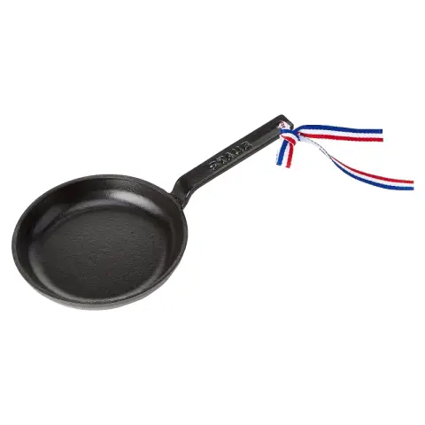 Staub Kleine Gusseisenpfanne – Bratpfanne mit Griff – 12 cm