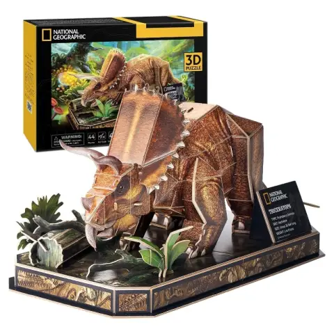 CUBIC FUN 3d Puzzle NG Triceratops