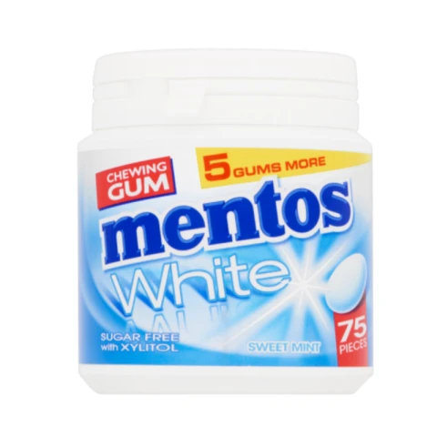 Mentos gum White Sweet Mint 113g