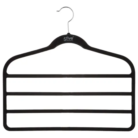 Lot de 2 cintres pour pantalons en velours