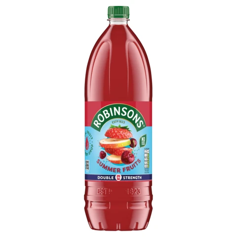 Robinsons Double Concentrate Squash No Added Sugar Summer Fruits 1.75 litre