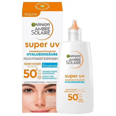 Garnier Ambre Solaire Super UV Sonnenschutzfluid SPF 50+ 40 ml