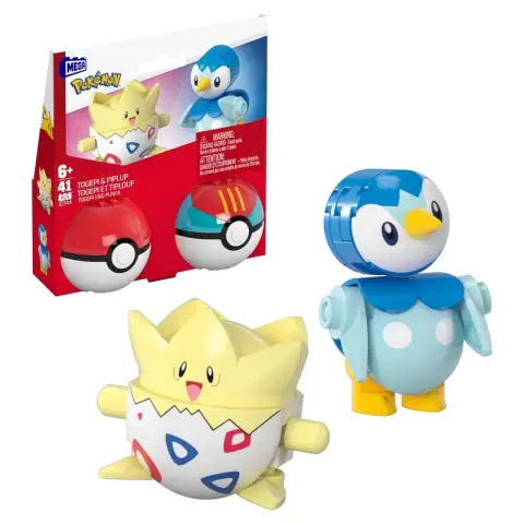 Mattel Mega Pokémon Togepi und Piplup