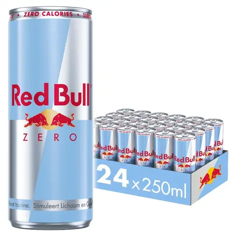 Red Bull Energy Drink Zero Tray - 24 x 250ml