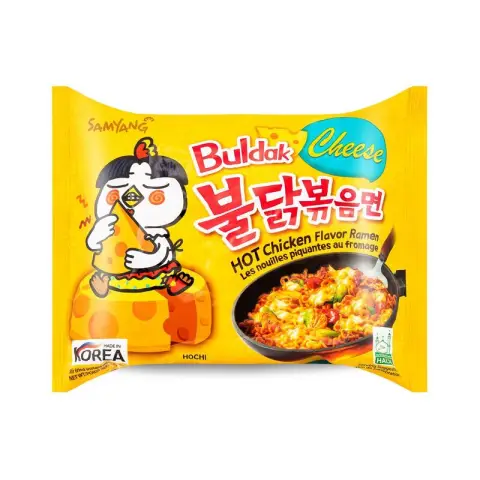 SamYang Samyang Buldak Käse scharfe Hühnerramennudeln 140g