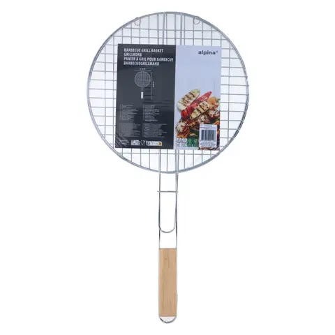 Barbecue grill basket Ø30cm