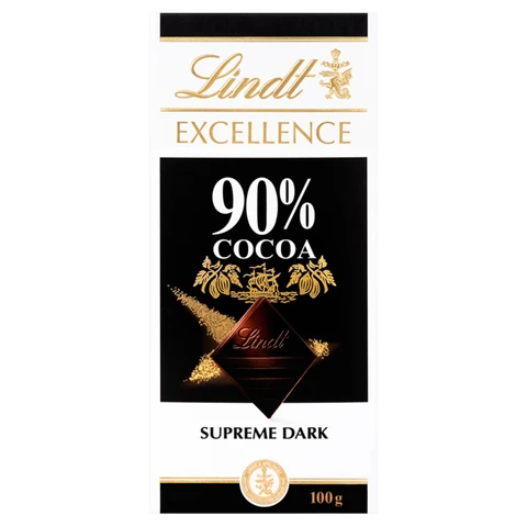 Lindt Excellence 90% Cocoa Supreme Dark 100g