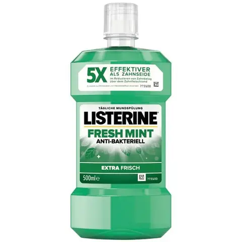Listerine Mouthwash Fresh Mint - Basic 500ml