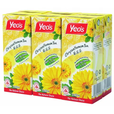 Yeo's Chrysanthemum Tea 6x250ml