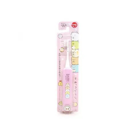 Hapica Children's Electric Toothbrush - Corner Creatures Pink
