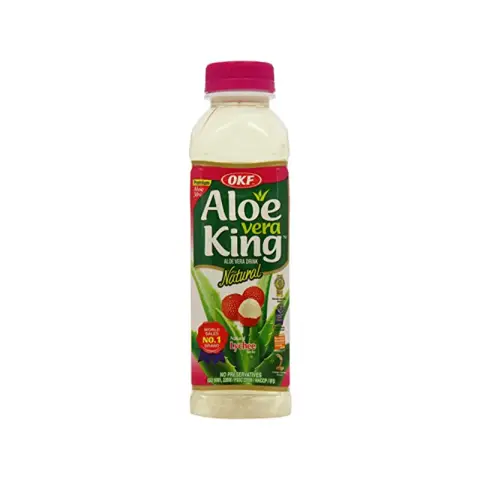 OKF Aloe Vera Drink Lychee 20 X 500 ML OKF 1box [Inkl. 0,15 € Pfand]