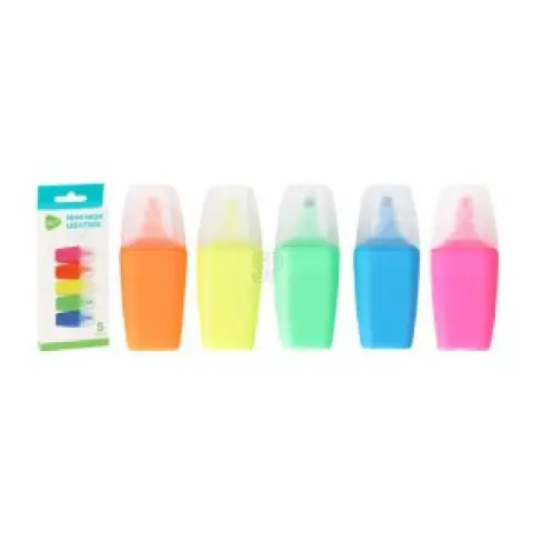 Highlighters Mini Set 5pcs