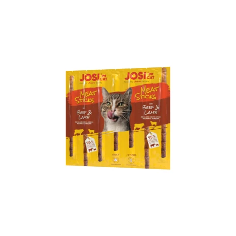 JosiCat Meat Sticks Beef & Lamp  7 x 5 g