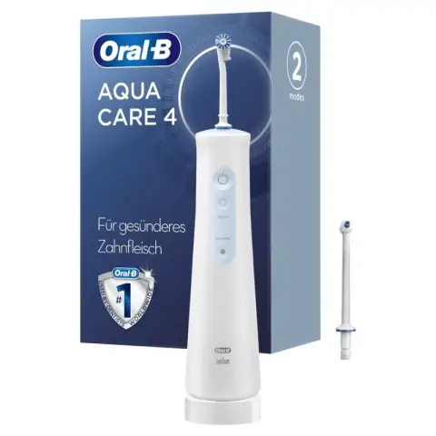 ORAL-B AquaCare 4 - Oral Irrigator - Portable 3 Modes Water Flosser Aquacare 4 Pro