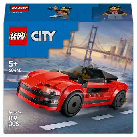 Lego 60448 City Great Vehicles Red Sports Car