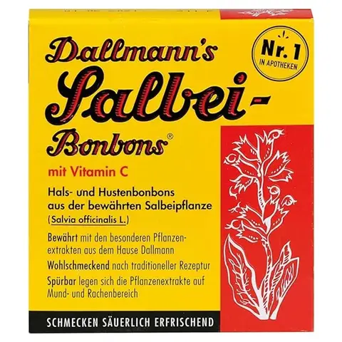 Dallmann's Salbei-Bonbons mit Vitamin C