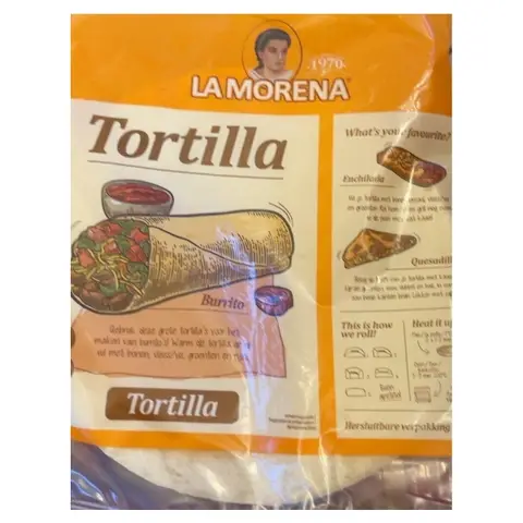 La Morena Tortilla's 6 Stuks