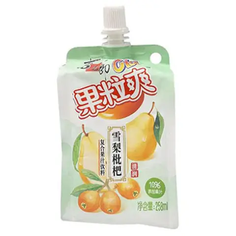 ST Fruit Flavored Drink – Pear & Loquat 喜之郎果粒爽-雪梨枇杷258g