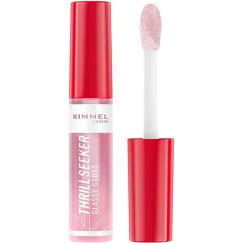 Rimmel Thrill Seeker Glassy Gloss à lèvres hydratant - Teinte 100 Coco Suga