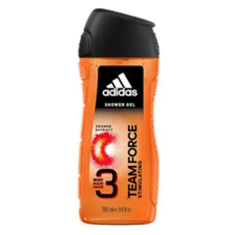 ADIDAS Shower & Shampoo Men - Team Force 250 ml.
