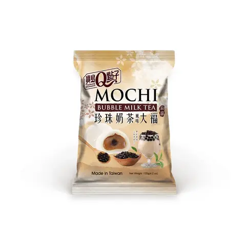 Q-Brand Bubble Milk Tea Mochi 120g