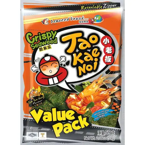 Tom Yum Knuspriger Seetang 59g