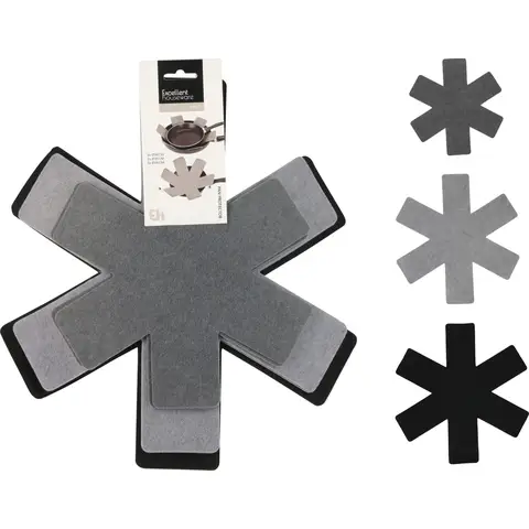 Pfannenschutz Set 6 Stück Durchmesser 38cm