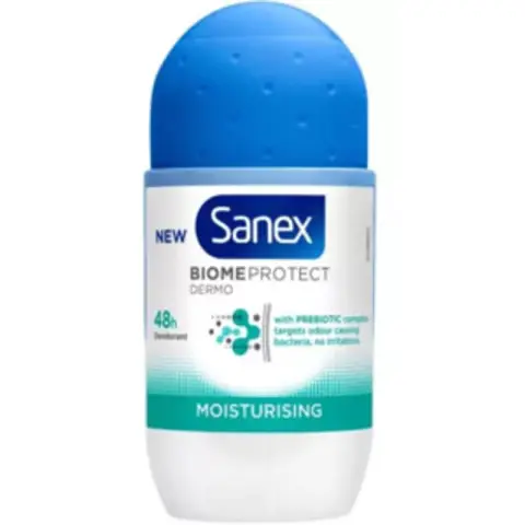 Sanex Roll-On Deodorant 50ml (Feuchtigkeitsspendend)