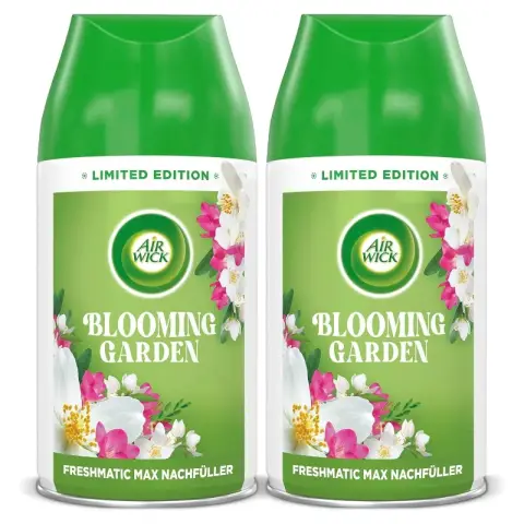 Airwick Freshmatic Max Nachfüller Duopack Blooming Garden Limited Edition