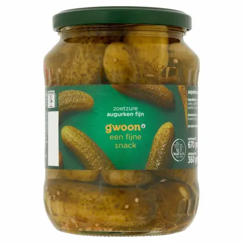 G'woon G’woon Pickles Feine 670g