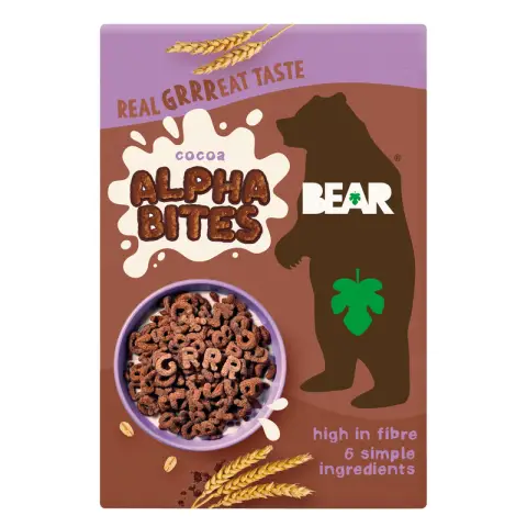 BEAR Alphabites Cocoa Cereal 350g