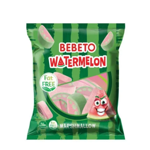 Bebeto Marshmallows Watermeloen 250 g