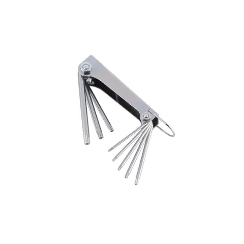 Kinzo Jeu de clés Torx 8 pièces T10-T45