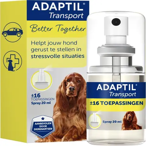 ADAPTIL Antistressmiddel - Transportspray voor Honden - 20 ml