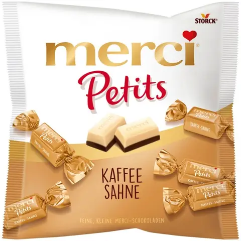 Merci Petits Kaffee-Sahne-Schokolade 125 g