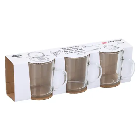 Teeglas 200ml 3er-Set