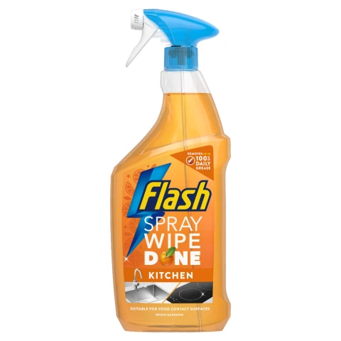 Flash Spray Wipe Done Mandarin Kitchen 800ml